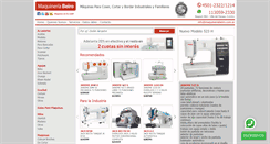 Desktop Screenshot of maquineriabeiro.com.ar